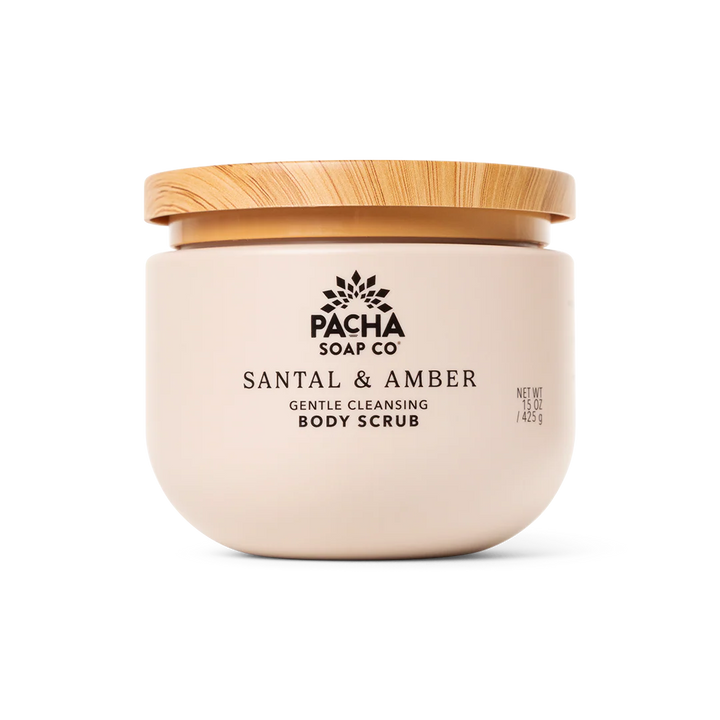 BODY SCRUB SANTAL & AMBER 15oz