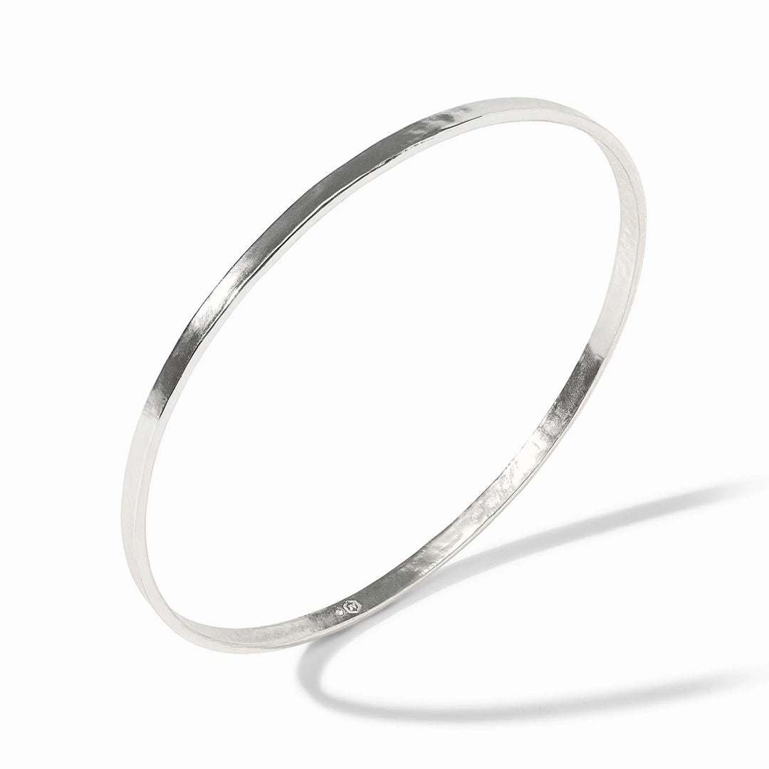BANGLE CRESCENT SILVER
