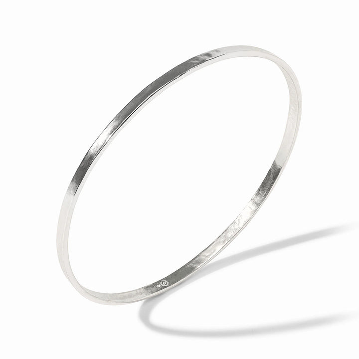 BANGLE CRESCENT SILVER
