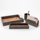 ACCESSORIES DARK MUSHROOM SHAGREEN