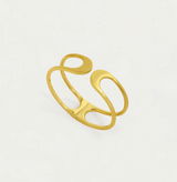 CUFF CROSBY MIDI GOLD