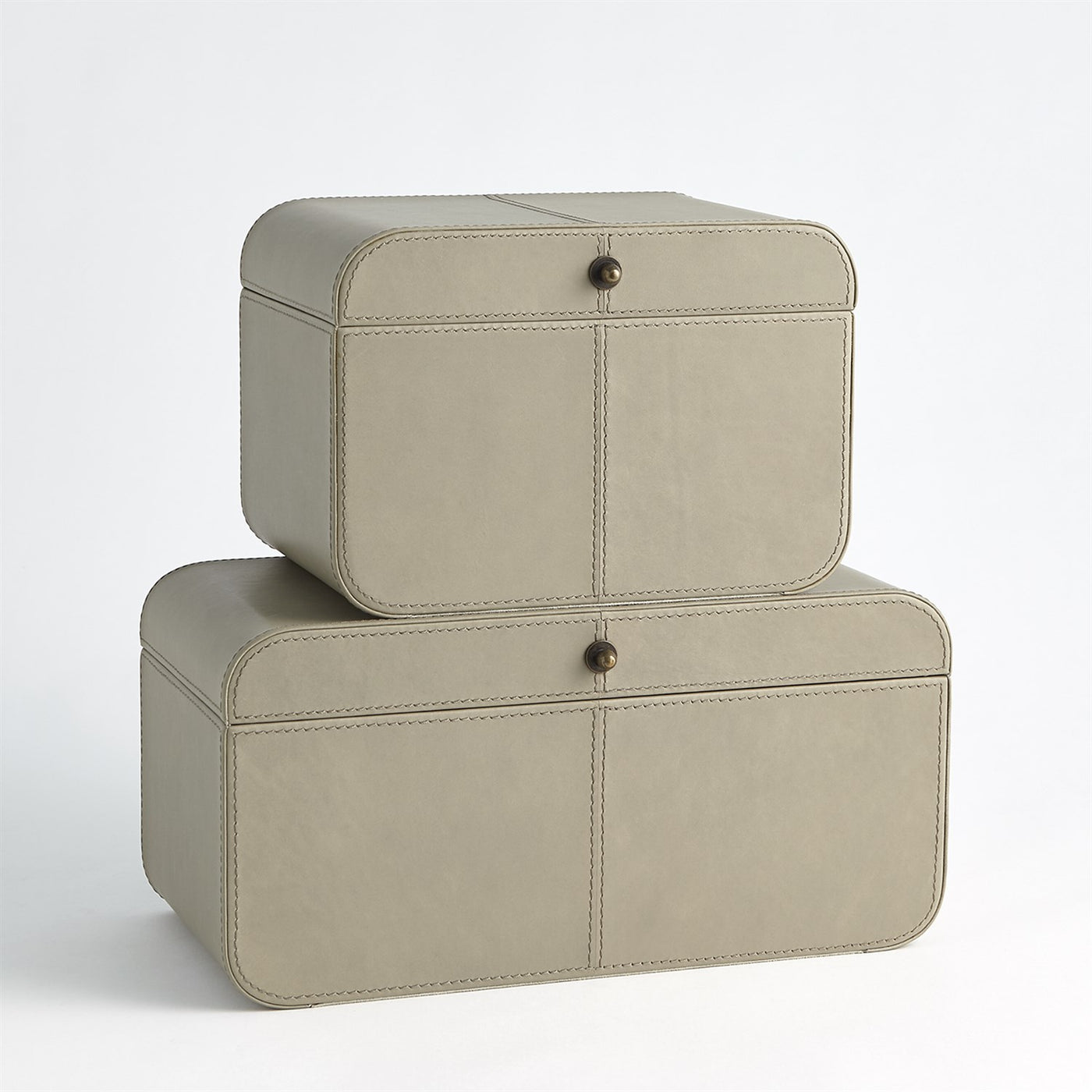 BOX LIGHT GREY CURVED