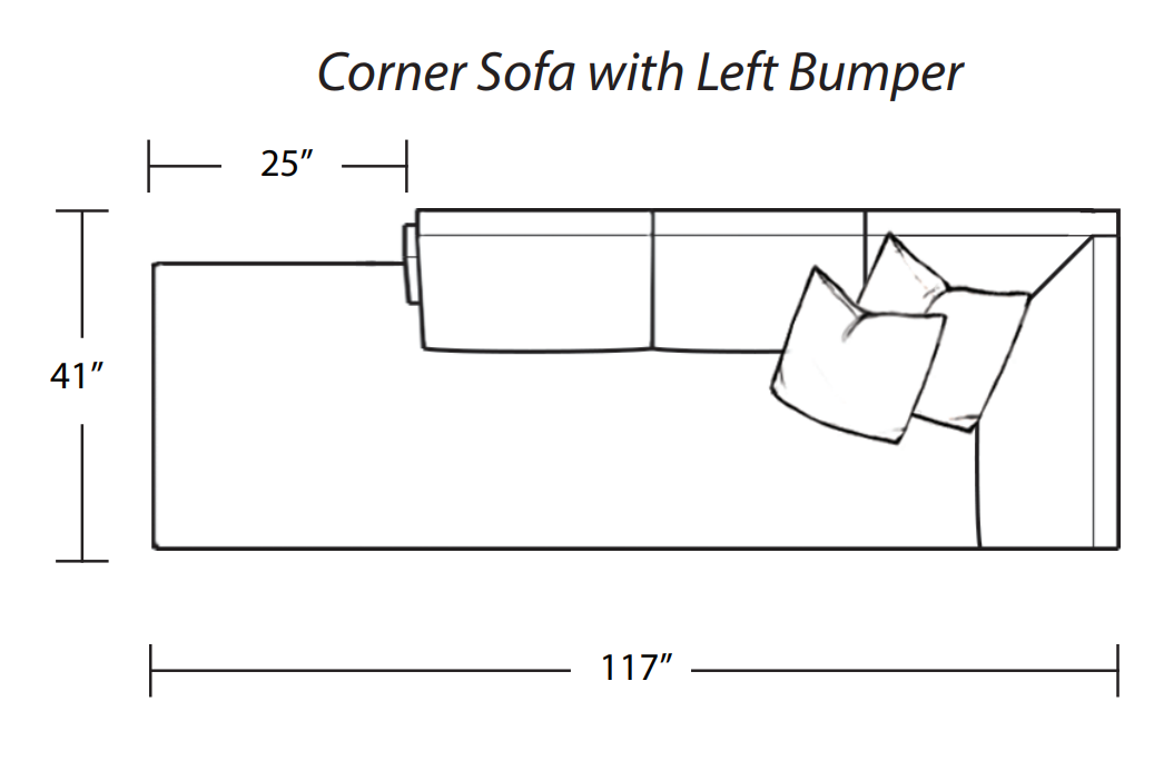SECTIONAL 2PC DAMIEN IN SILVANO LINEN #61287