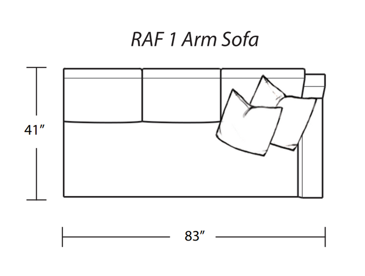 SECTIONAL 2PC DAMIEN IN SILVANO LINEN #61287