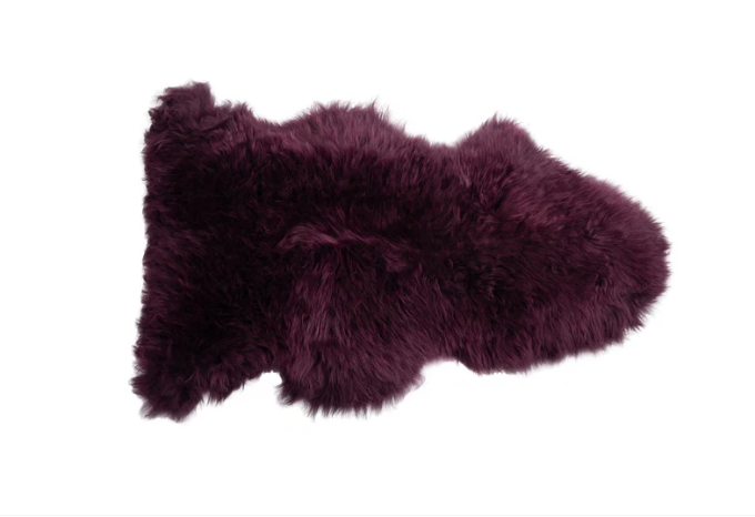 RUG LONG WOOL SHEEPSKIN SINGLE PELT