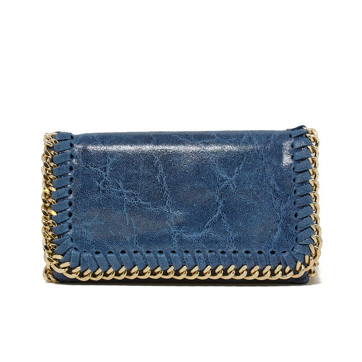 CLUTCH GOLD CHAIN STITCH