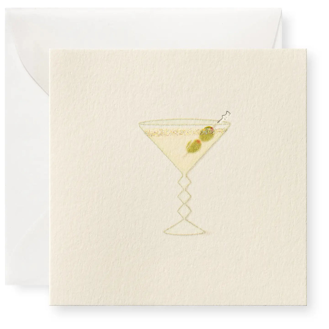 GREETING MINI CARD "DIRTY MARTINI"