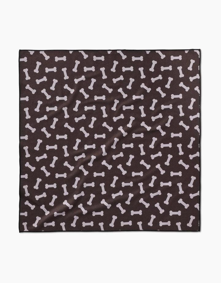 DOG TOWEL BONES 30X30"