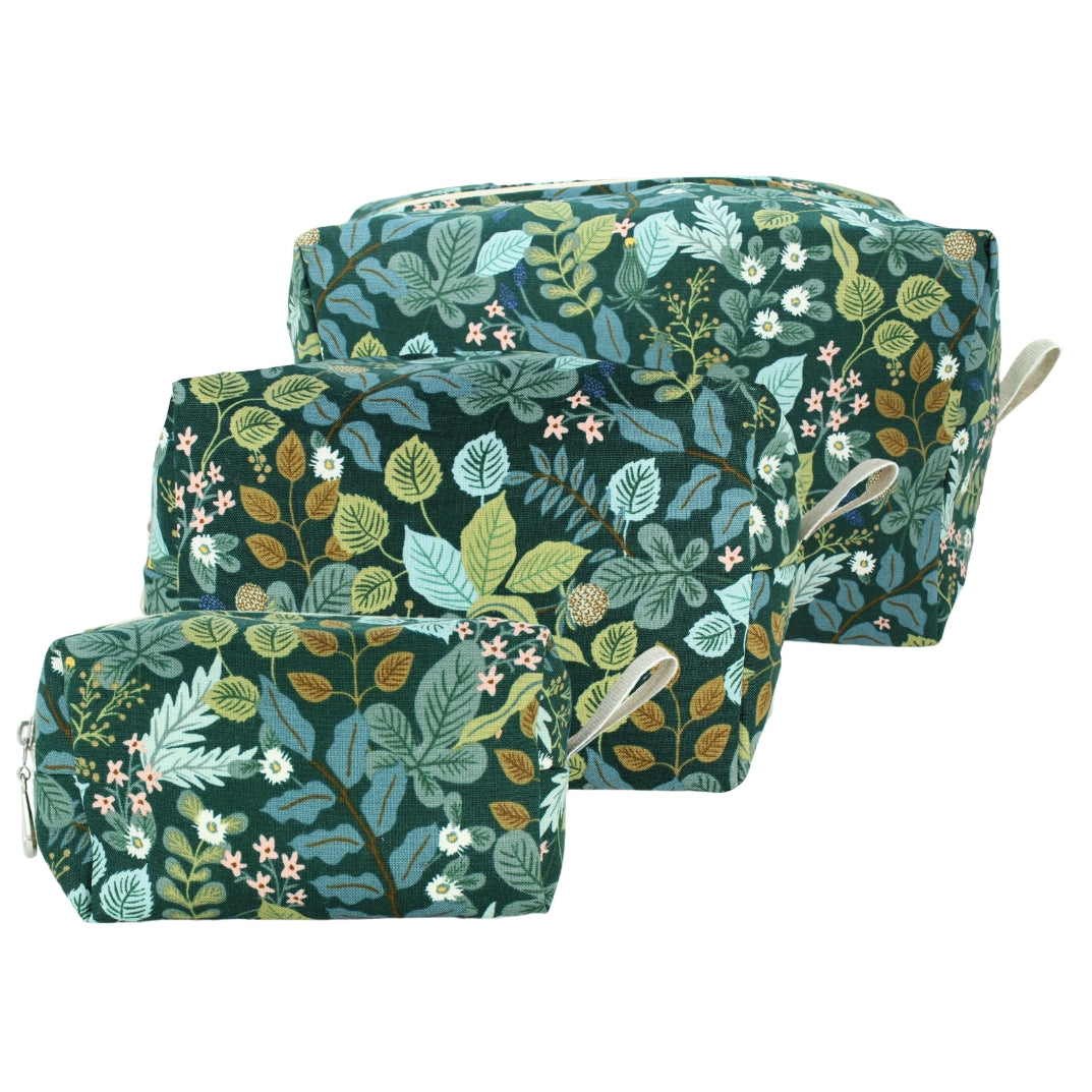 TOILETRY BAG VINTAGE GARDEN HUNTER