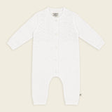 JUMPSUIT DOVE WHITE POINTELLE