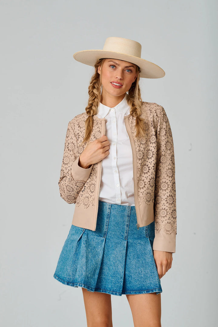 JACKET LACE WOMEN’S LASER CUTOUT LACE