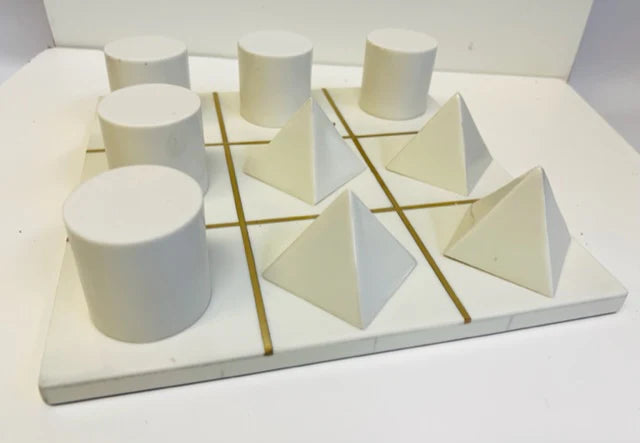 TIC TAC TOE PYRAMID & PILLAR BONE