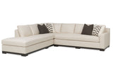 SECTIONAL 2PC DAMIEN IN SILVANO LINEN