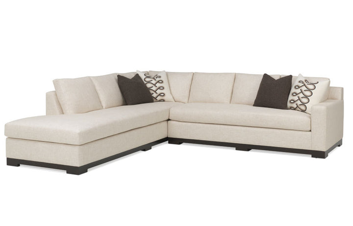 SECTIONAL 2PC DAMIEN IN SILVANO LINEN #61287