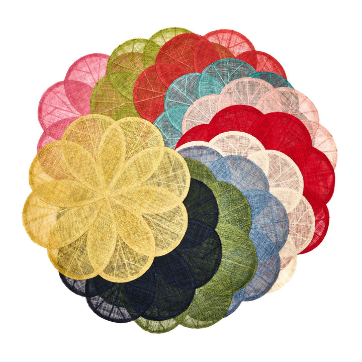 PLACEMAT FLOWER 16"D