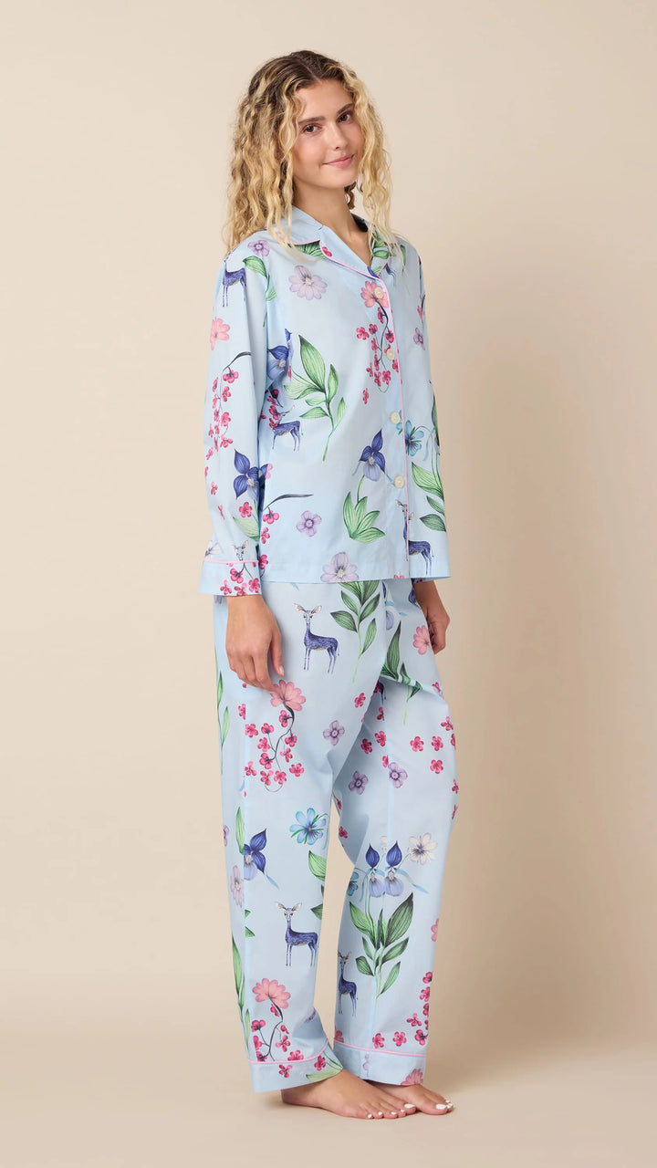 PAJAMA LONG-SLEEVED DEERLY LUXE PIMA