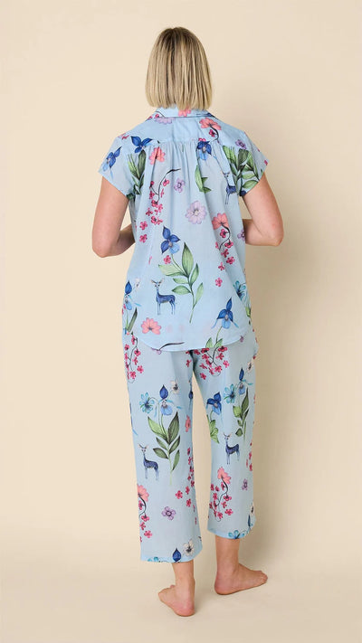 PAJAMA DEERLY VOILE CAPRI BLUE