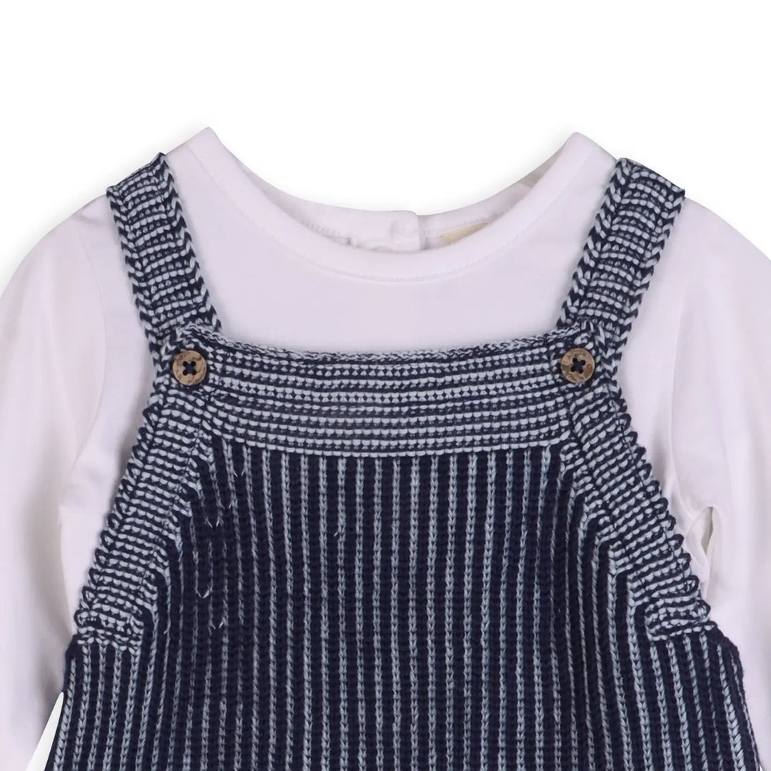 S/2 OVERALL DENIM BLUE