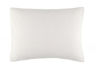 SHAM QUILTED DOVE WHITE (Available in 2 Sizes)