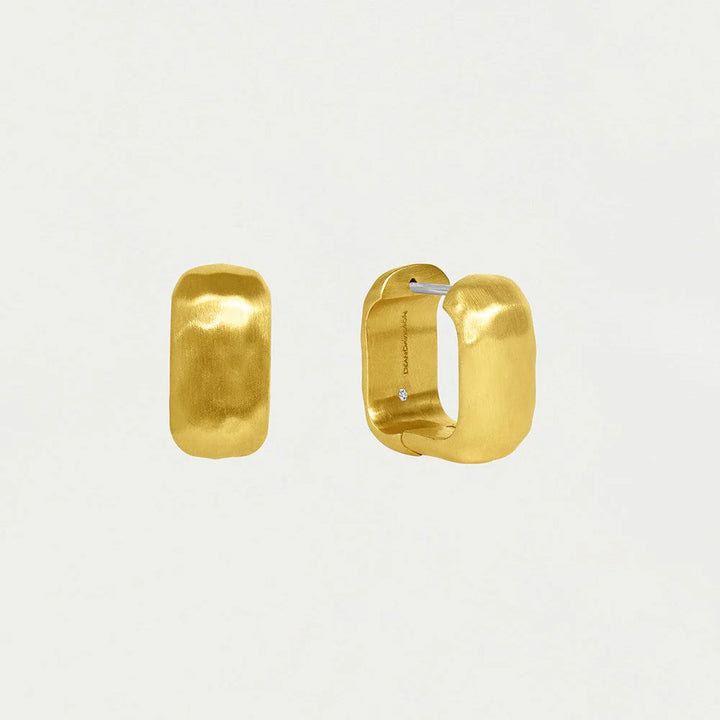 EARRINGS SQUARE NOMAD HUGGIE