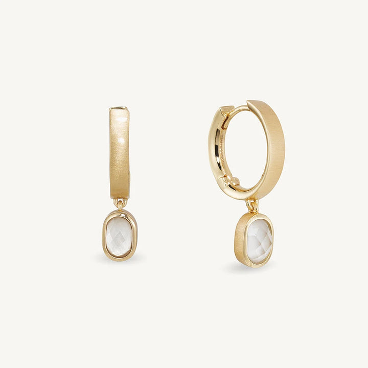 EARRINGS MERCER GEMSTONE MINI DROPS