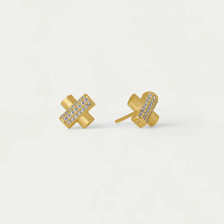 EARRINGS JULIETTE PAVÉ STUDS