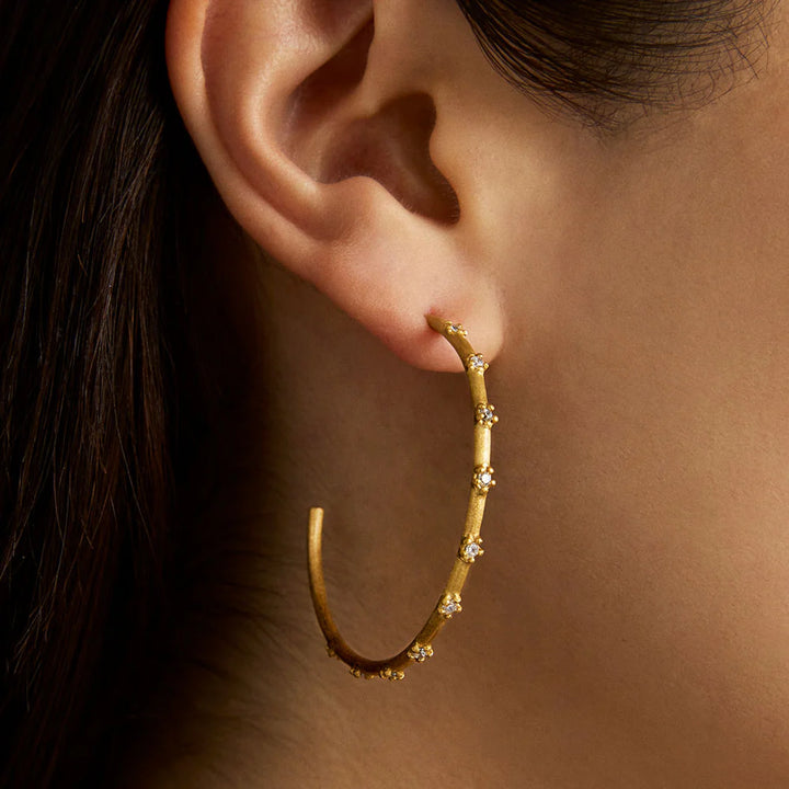 EARRINGS SYLVIE HOOP