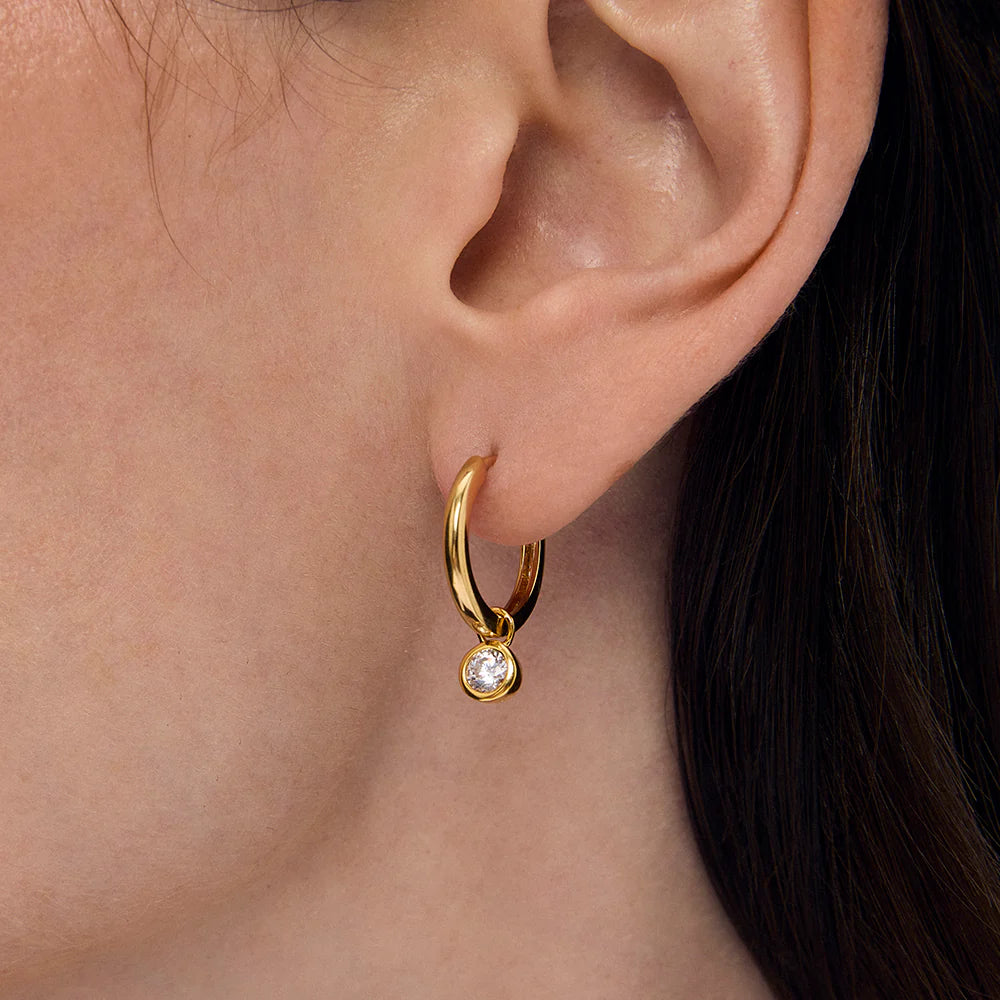 EARRINGS HUGGIE HOOPS ORSAY