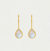 EARRINGS DROPLETS NOSARA MOONSTONE