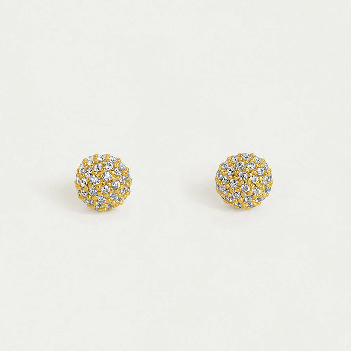 EARRINGS STUDS PETITE PAVE MINI