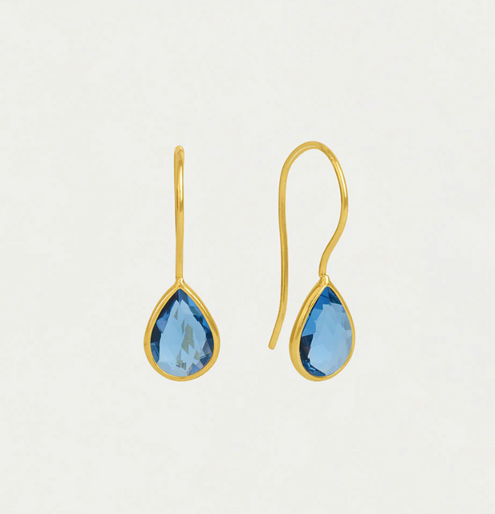 EARRINGS DROPLETS NOSARA TANZANITE #77134