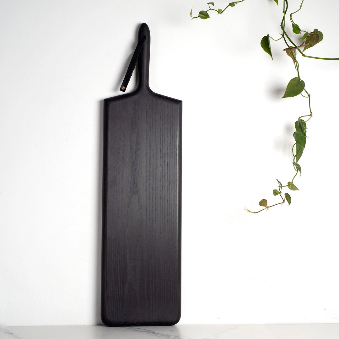 SERVING BOARD BLACK EBONIZED ASH