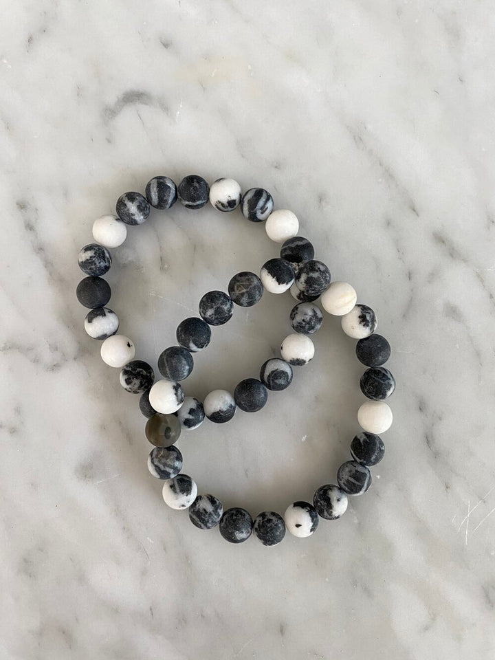 BRACELET BEADS THE ZEBRA #ED-07