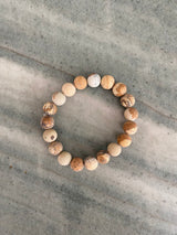 BRACELET BEADS CARAMEL GRANDE