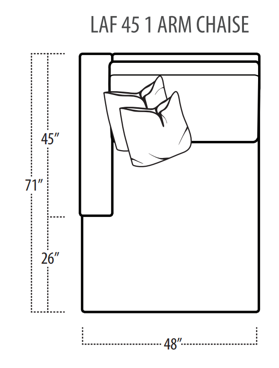 SECTIONAL 2PC ELLAE IN TURIN LIMESTONE #65054