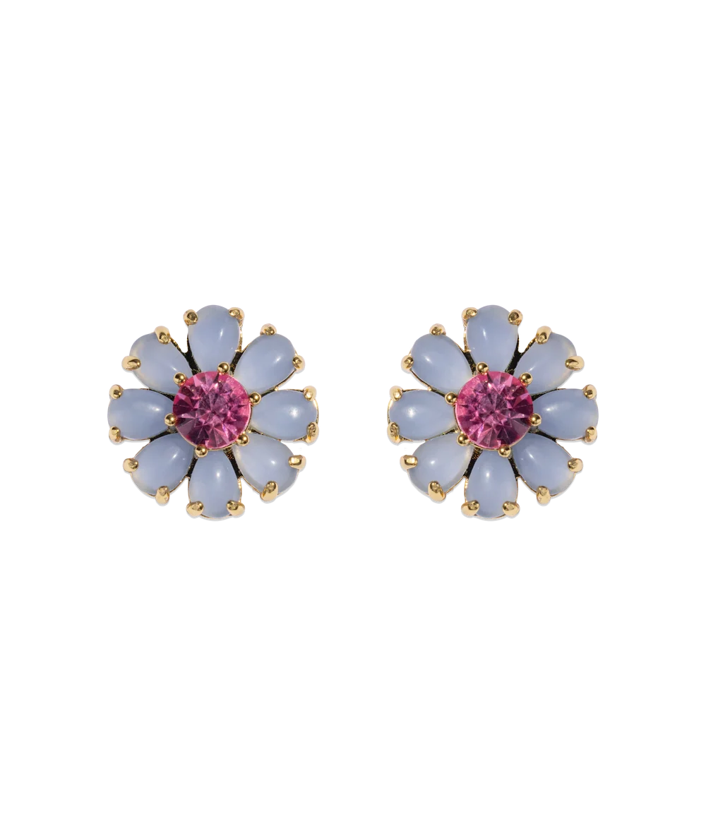 EARRINGS EMELINE FLOWER STUDS