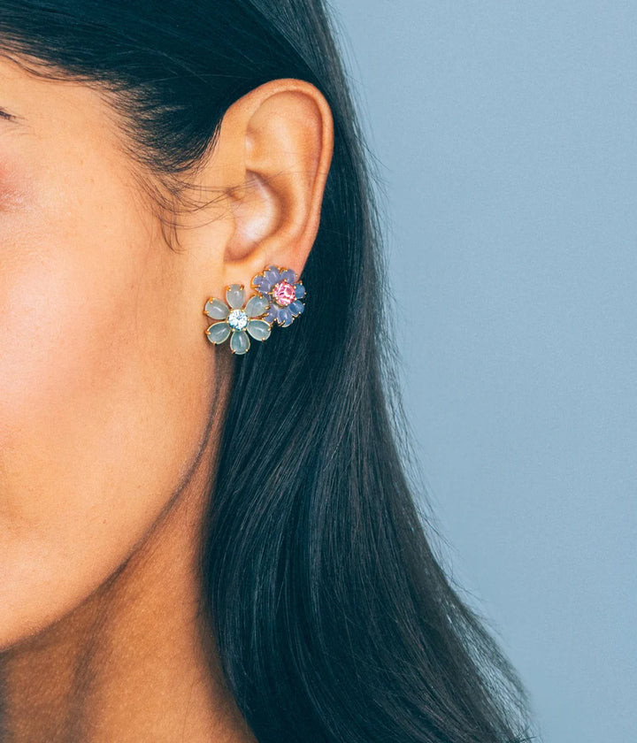 EARRINGS EMELINE FLOWER STUDS