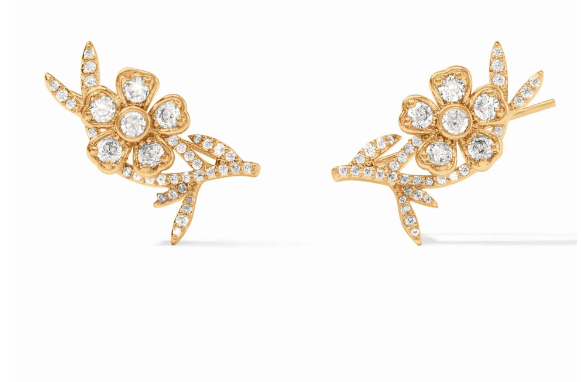 EARRING CLIMBER LAUREL CZ #70830