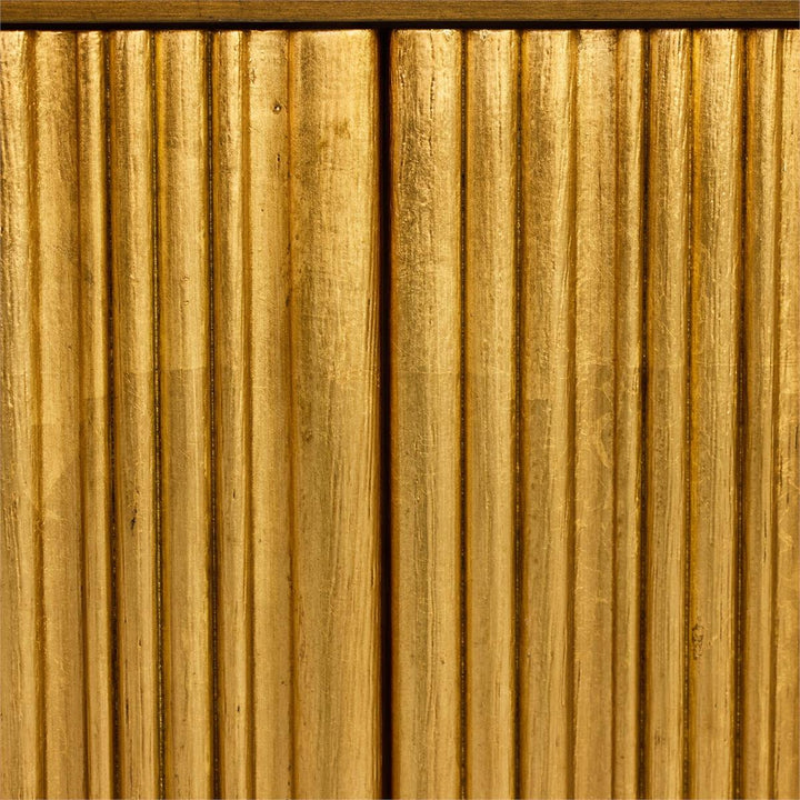 CREDENZA 4-DOOR OAK WOOD