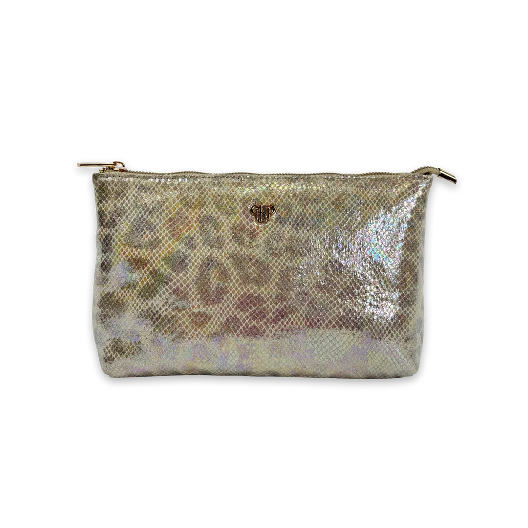 MAKEUP CASE EVERYDAY SLEEK GLIMMER LEOPARD