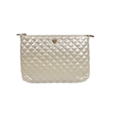 MAKEUP CASE EVERYDAY SLEEK PEARL QUILTED