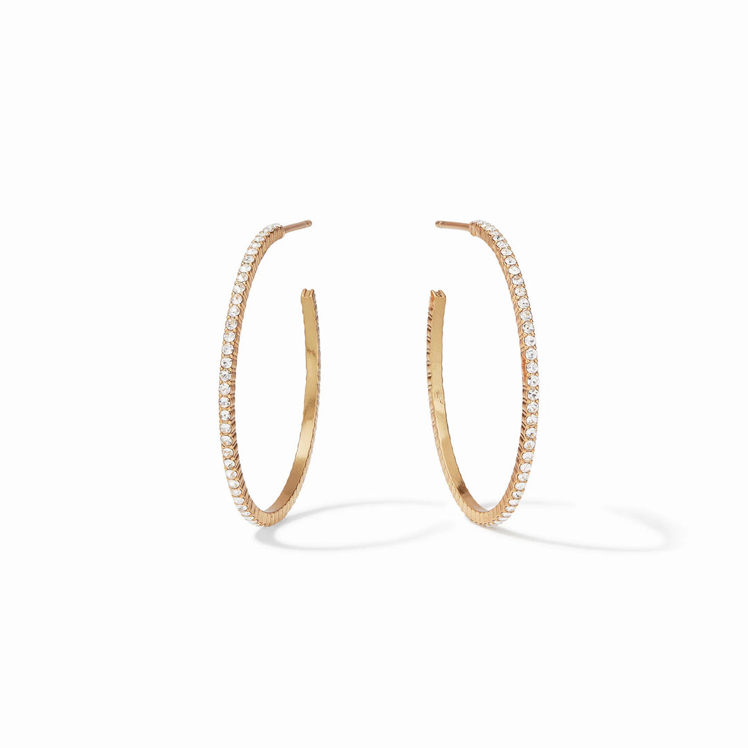 EARRING WINDSOR HOOP CZ