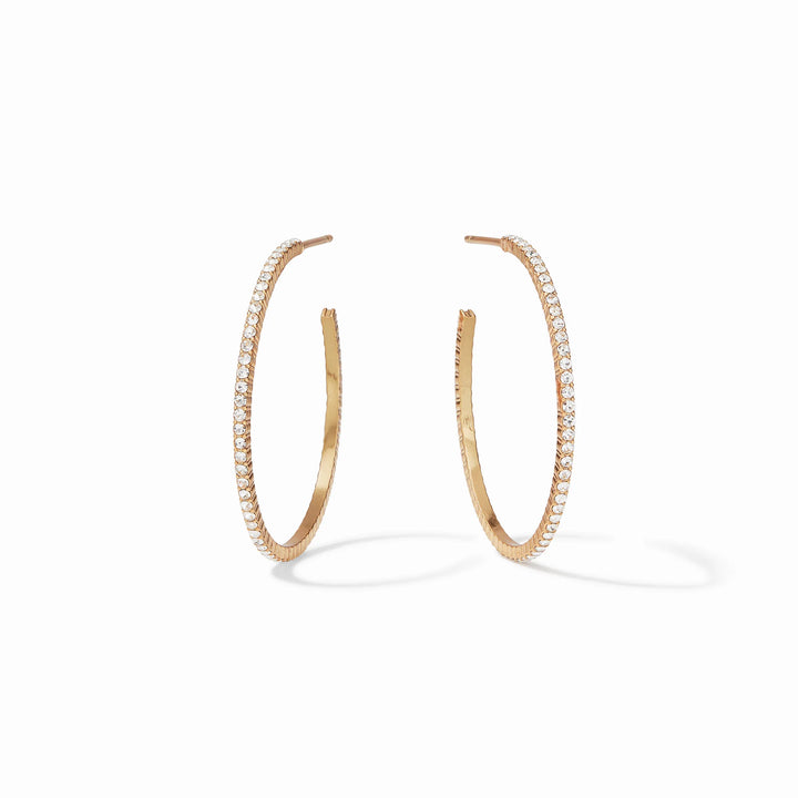 EARRING WINDSOR HOOP CZ