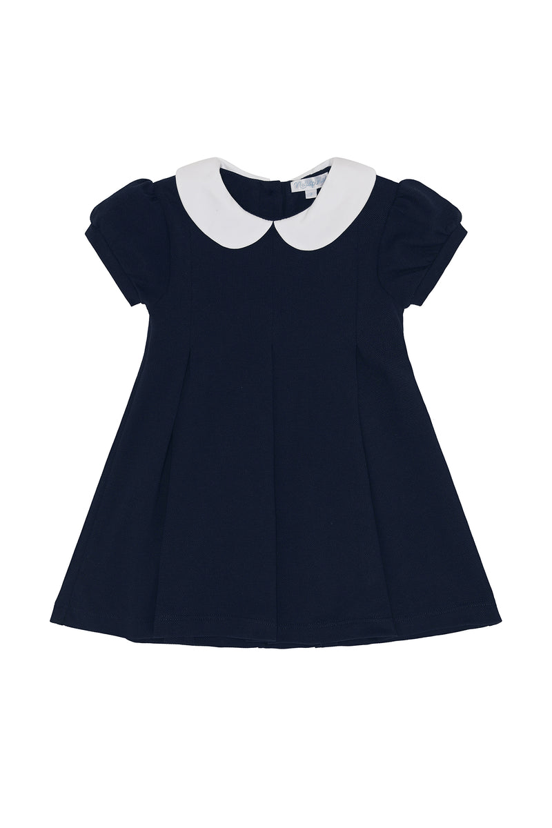 BABY DRESS ELISE NAVY