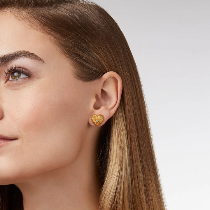 EARRING STUDS ESME HEART