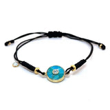 BRACELET MAGIC PORTAL GEM MACRAME