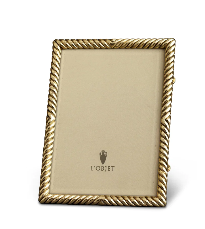L'OBJET FRAME GOLD TWIST (Available in 3 Sizes)