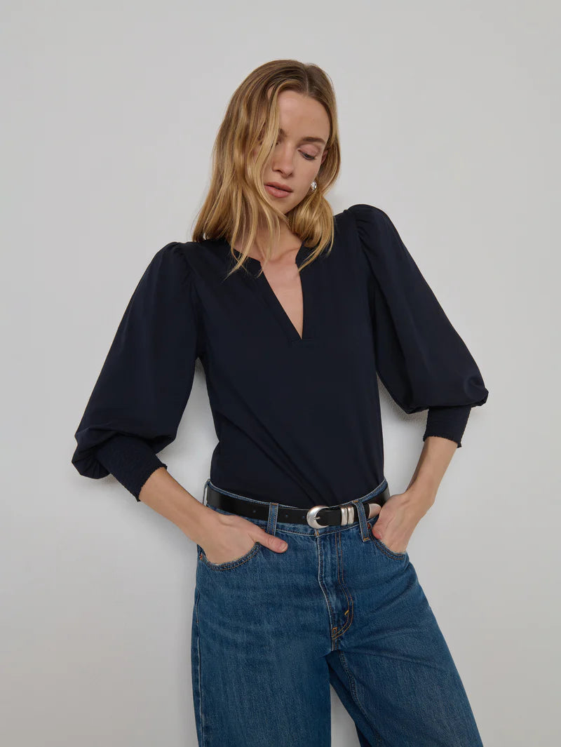 TOP PEASANT TEE