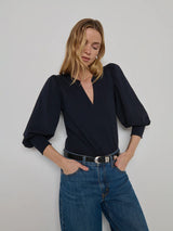TOP PEASANT TEE