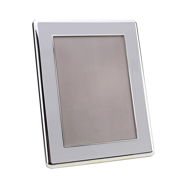 FRAME CHIFFON ENAMEL & SILVER CURVE